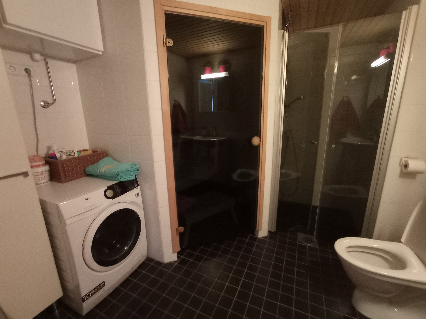 bathroom shower toilet sauna washing machine Tornio Finland