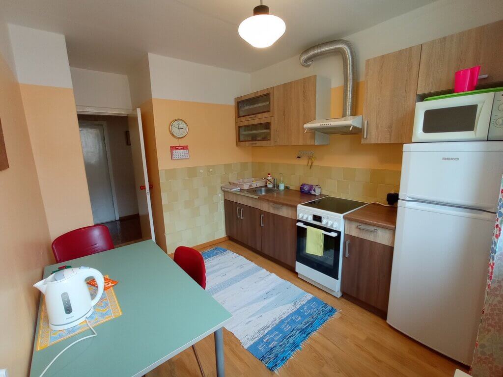 accommodation in Estonia Tartu kitchen