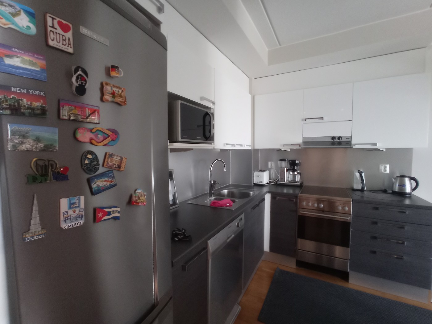 kitchen Tornio apartment Airbnb