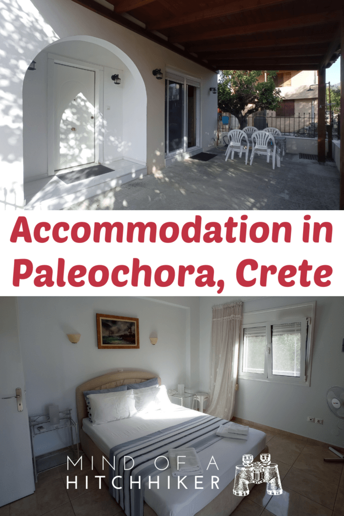 digital nomad friendly apartment in Paleochora Crete