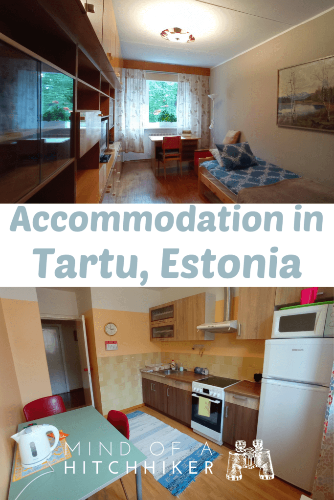 accommodation in Estonia Tartu remote work apartment