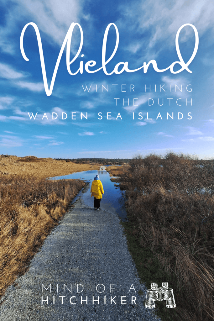 winter travel in the Netherlands islands dutch coast Vlieland