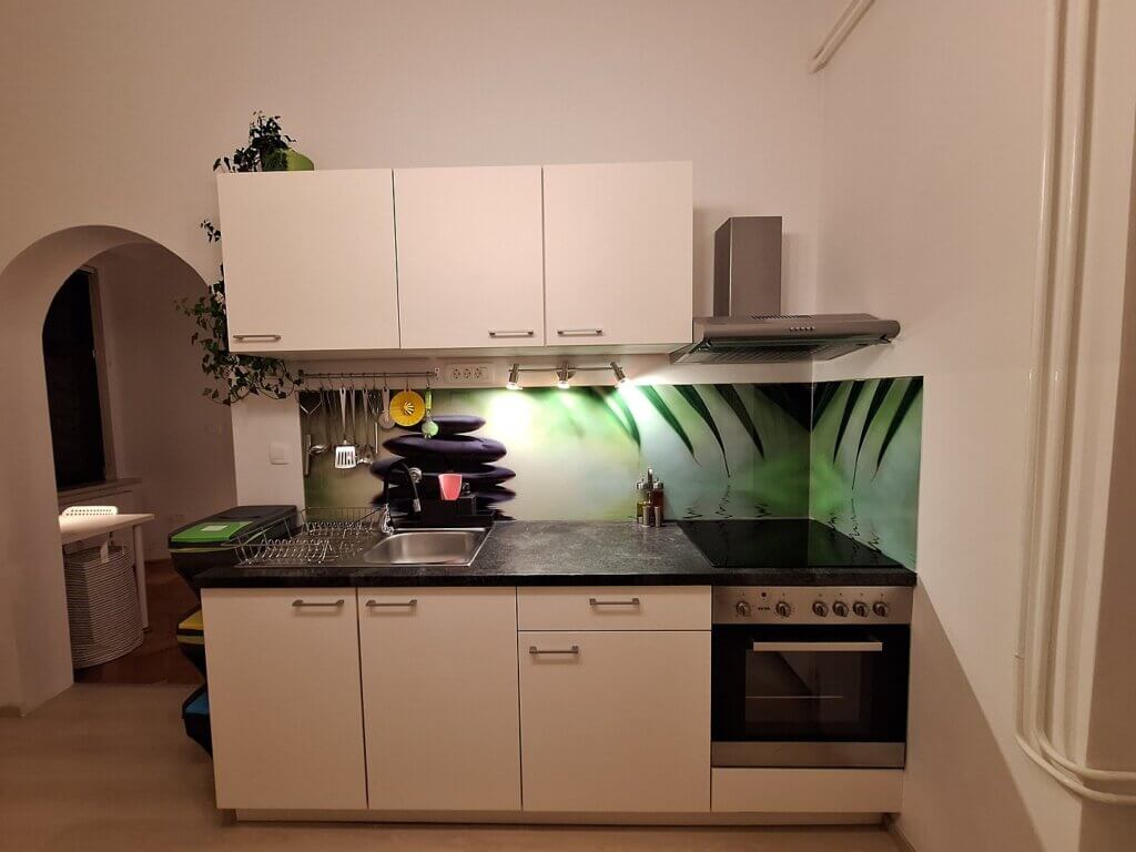 kitchen Ljubljana that cat flat best Airbnb in the world