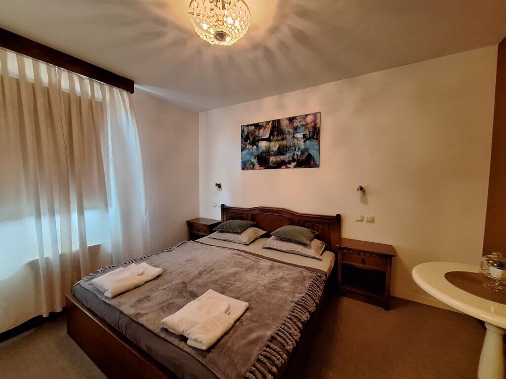 bedroom hotel splavar Brežice accommodation in Slovenia what to expect