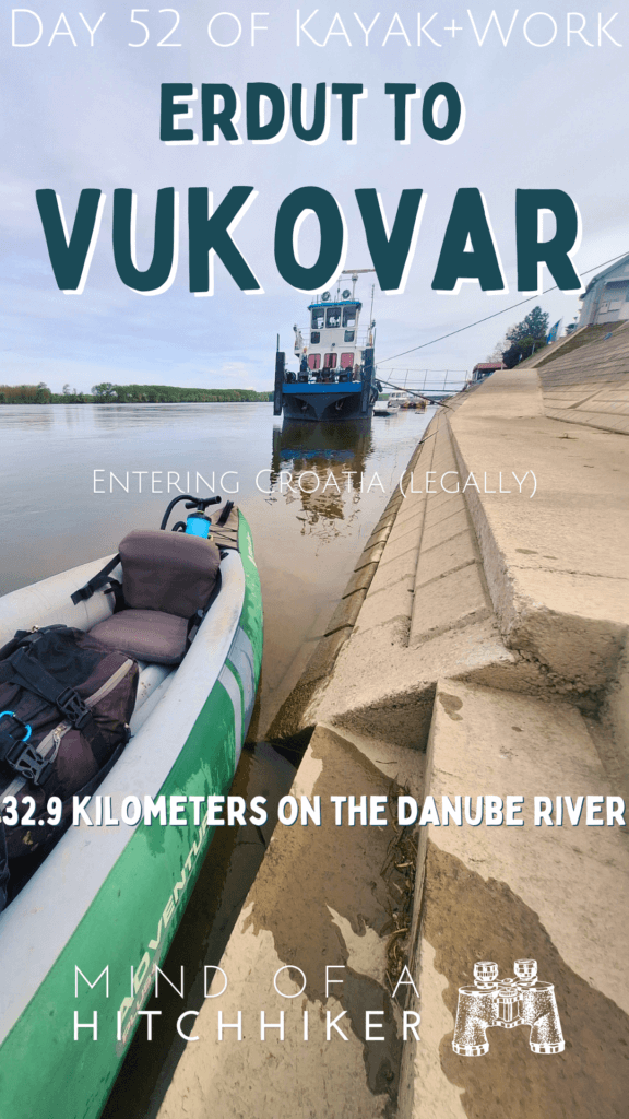 inflatable kayak trip Danube river Croatia