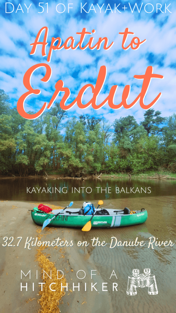 pin break in Croatia kayaking the Danube to Erdut