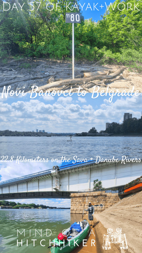 kayaking Danube River Serbia Balkans