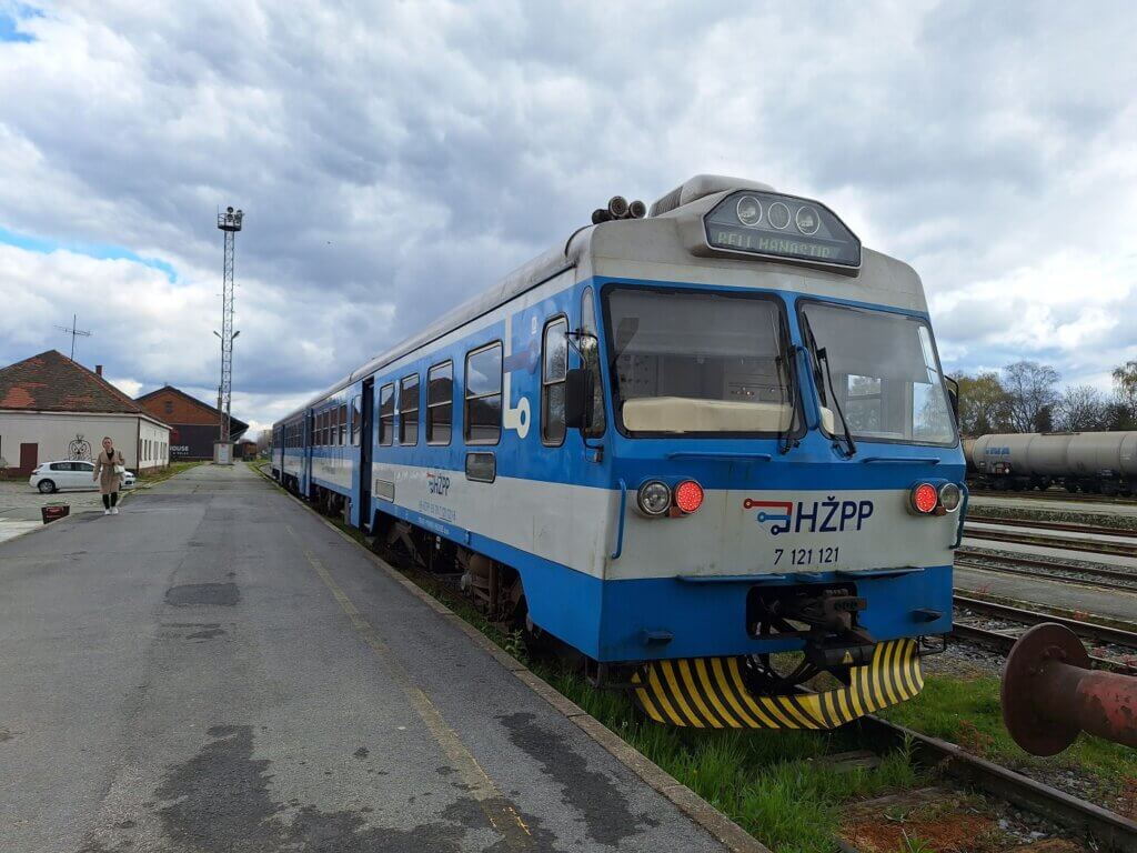 train Osijek to Beli Manastir Croatia