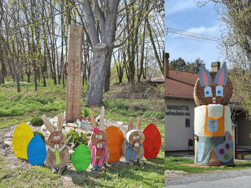 Újmohács in the mood for Easter southern Hungary