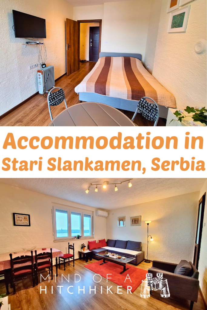 15 accommodation in Serbia Stari Slankamen apartment Danube view