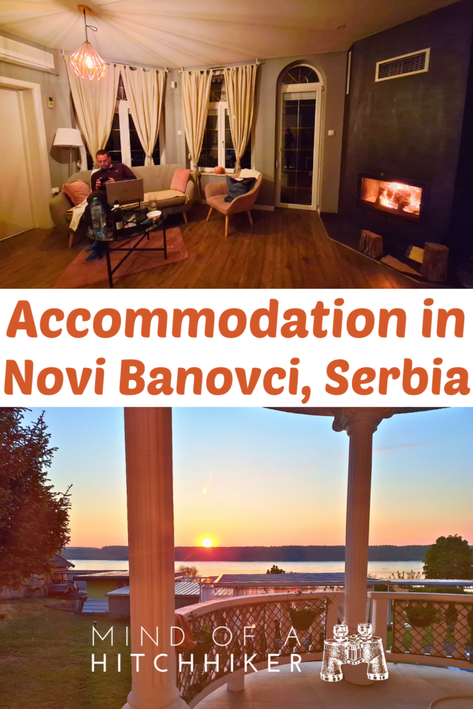 20 fireplace accommodation Danube River Serbia vista view sunrise