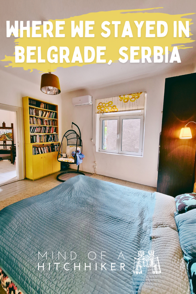 24 reading nook Belgrade accommodation in Serbia stylish Airbnb apartment booking