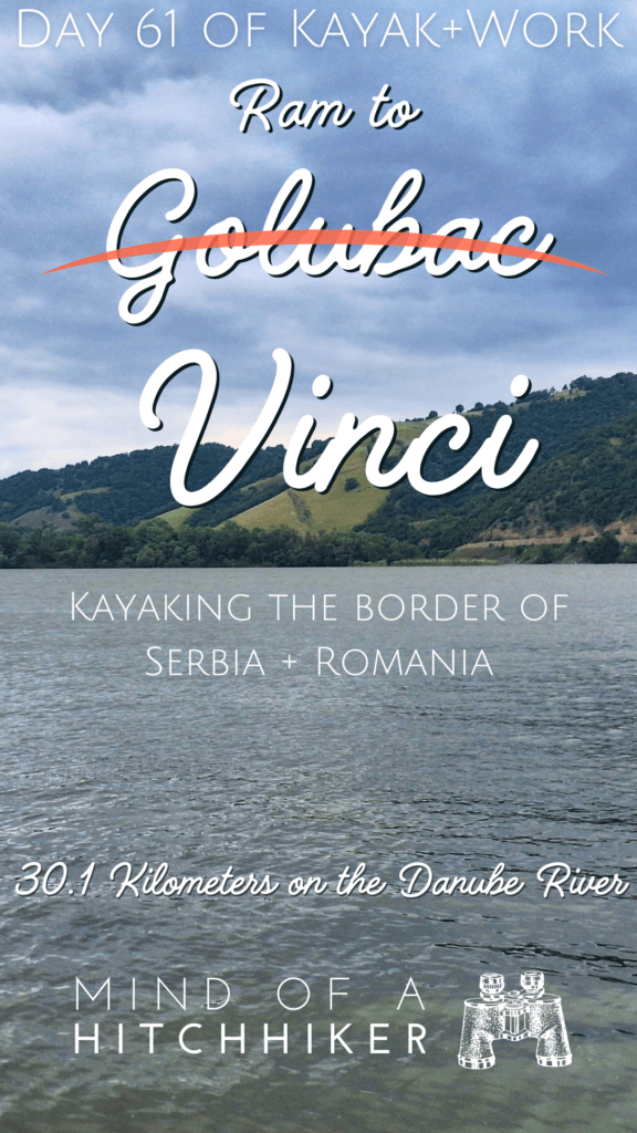 pin kayaking Ram to Vinci Danube River