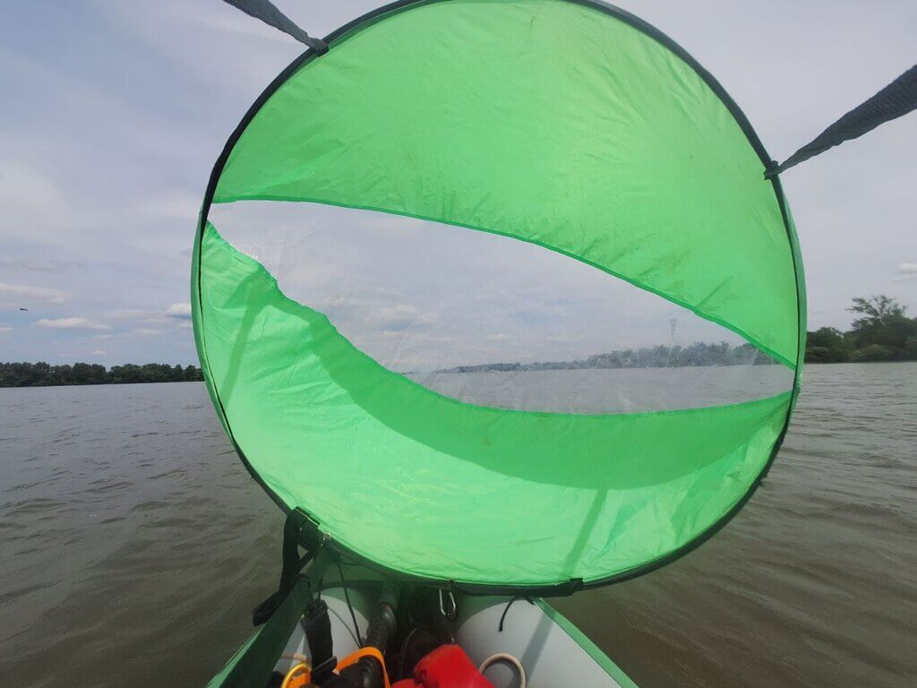 kayak sailing Balkans Danube River Serbia Zhilova ada