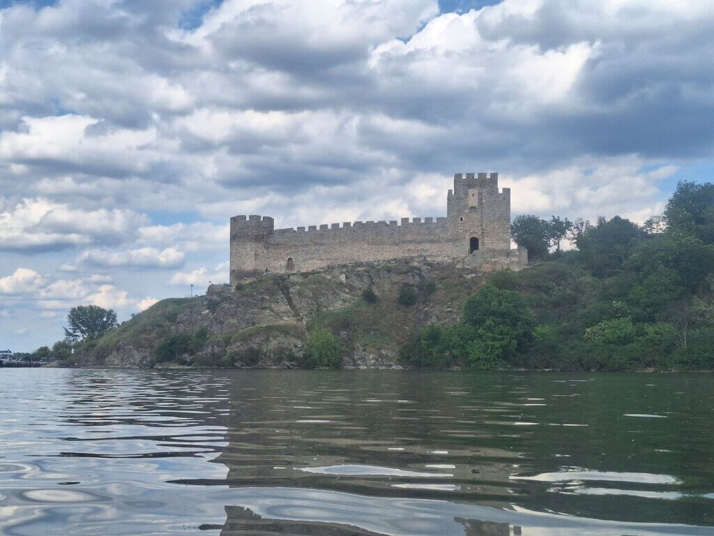 Ram Fortress closeup Danube River kayaking zucchini Serbia