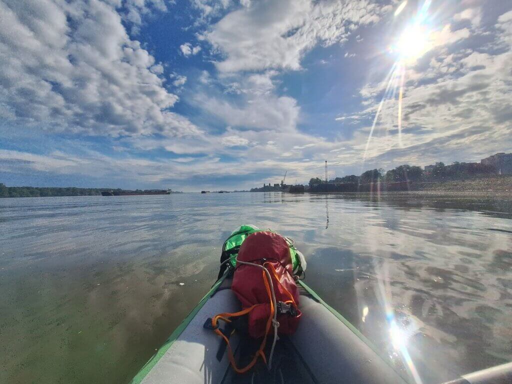 kayaking Ram Fortress May Serbia Danube River