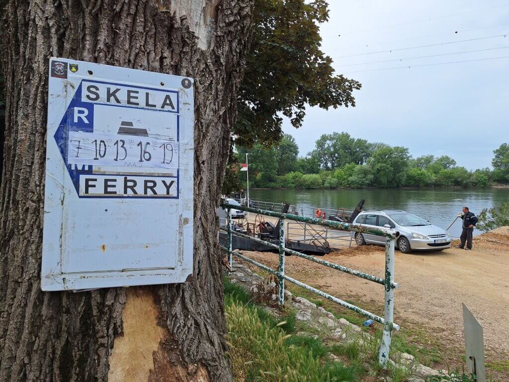 Skela Ferry Stara Palanka Ram Serbia timetable pricing info