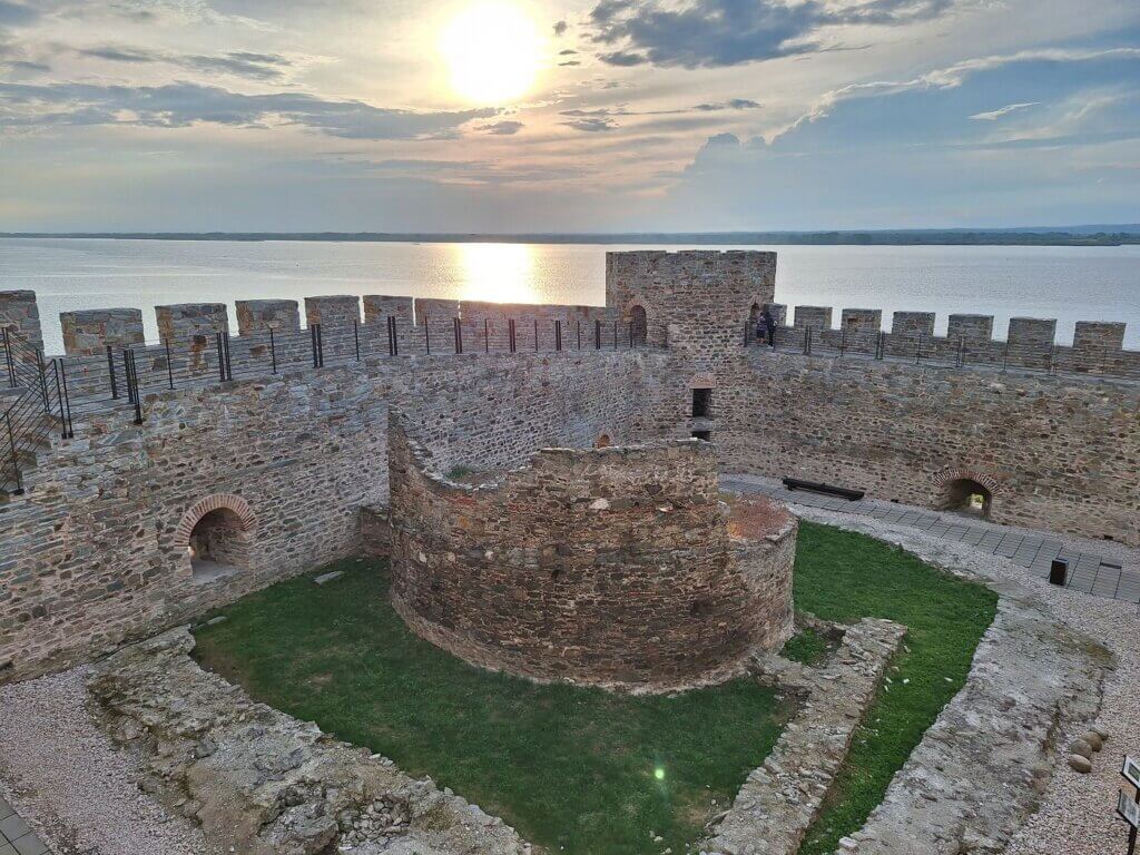 Ram Fortress interior courtyard ottoman empire Danube River castle Serbia