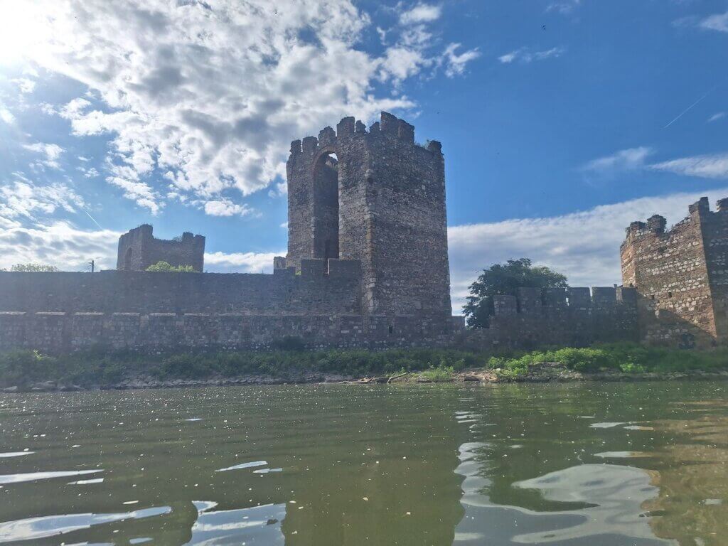 Smederevo Fortress Danube point of View kayaking