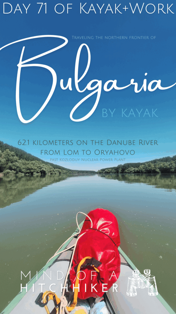 pin Kozloduy branch of the Danube River Bulgaria