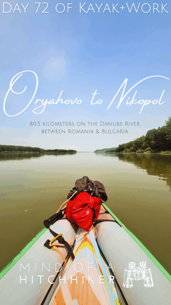 Calnovat Island Romania Danube River kayaking Zucchini to the Black Sea