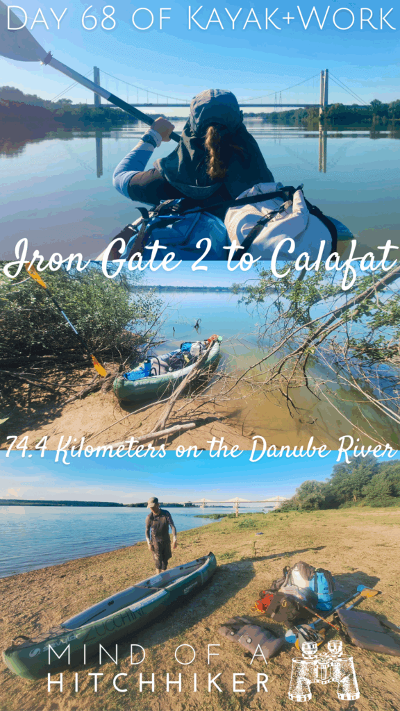 kayaking Danube River Romania Serbia Bulgaria Zucchini inflatable canoe Balkans
