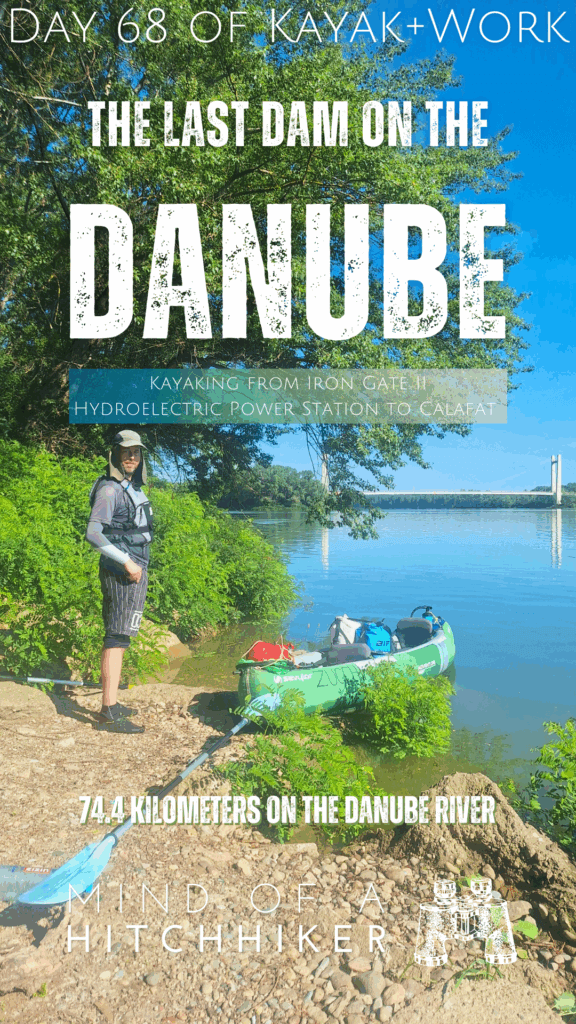 Iron Gate II dam how to portage around in a kayak Danube River Serbia Romania