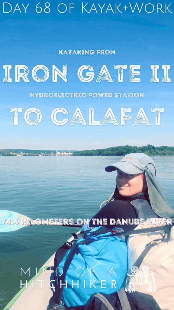 Iron Gate II Dam Danube River Serbia Romania hydroelectric power plant kayaking