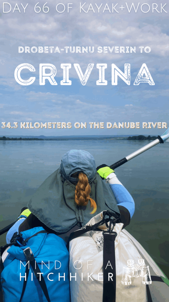 pin Danube kayak trip Day 66 Romania and Serbia to Crivina