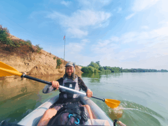 Kayak Trip Day 69: Calafat to Vidin – Border Crossing from Romania to Bulgaria by River