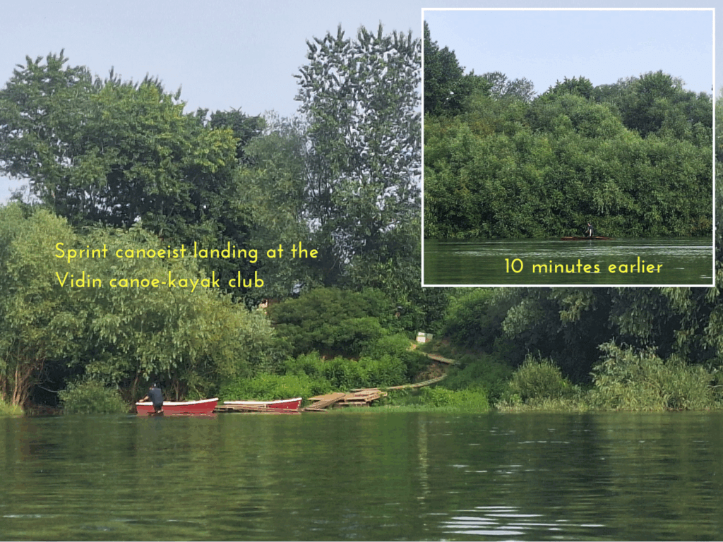 sprint canoeist Vidin Bulgaria kayak canoe club Danube River