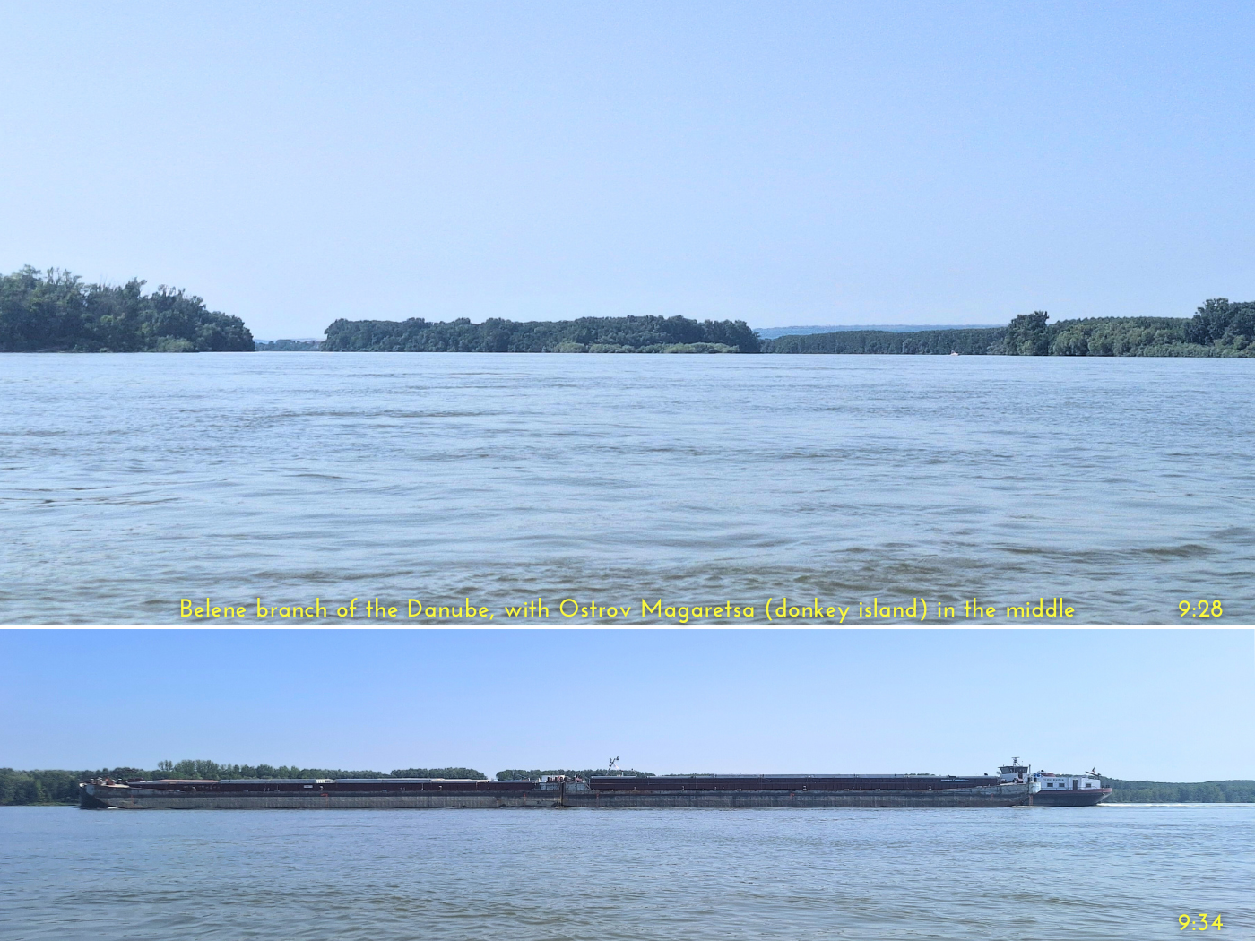 Danube River near Belene Bulgaria island Magaretsa donkey village town pontoon bridge prison camp Romanian border area