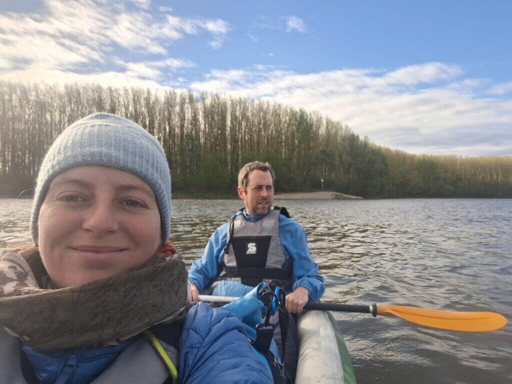 Iris Jonas Zucchini kayaking the Danube 2024 Serbia Croatia