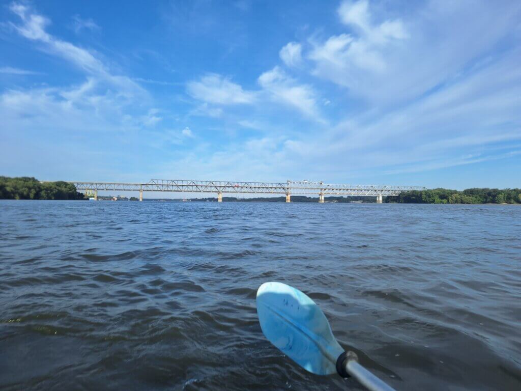 last view of Danube Friendship bridge Romania Bulgaria Ruse Giurgiu road rail train Bosphorus Express Bucharest Istanbul