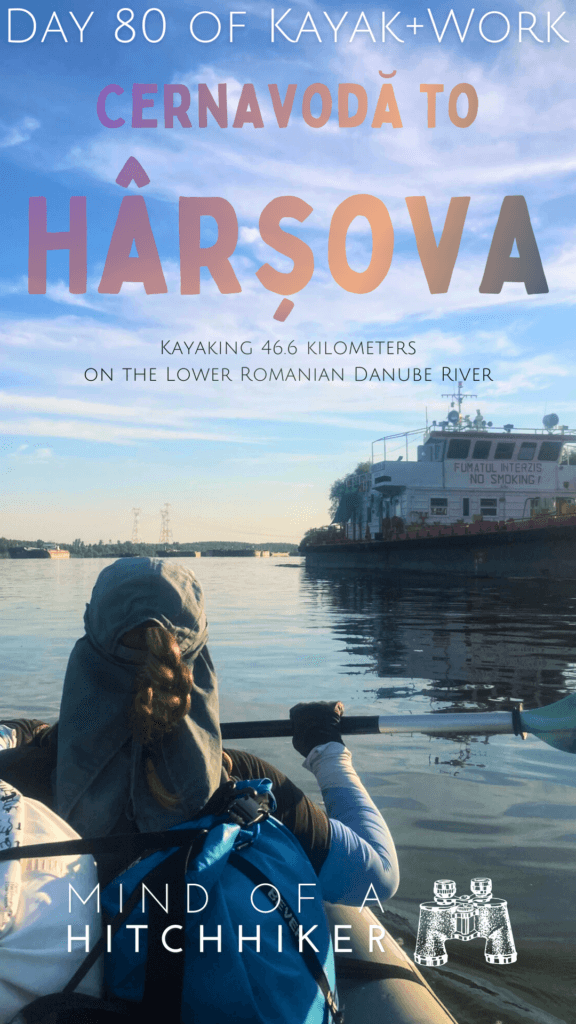 pin Kayak Trip Day 80 Cernavodă to Hârșova nuclear power plant Danube River Romania