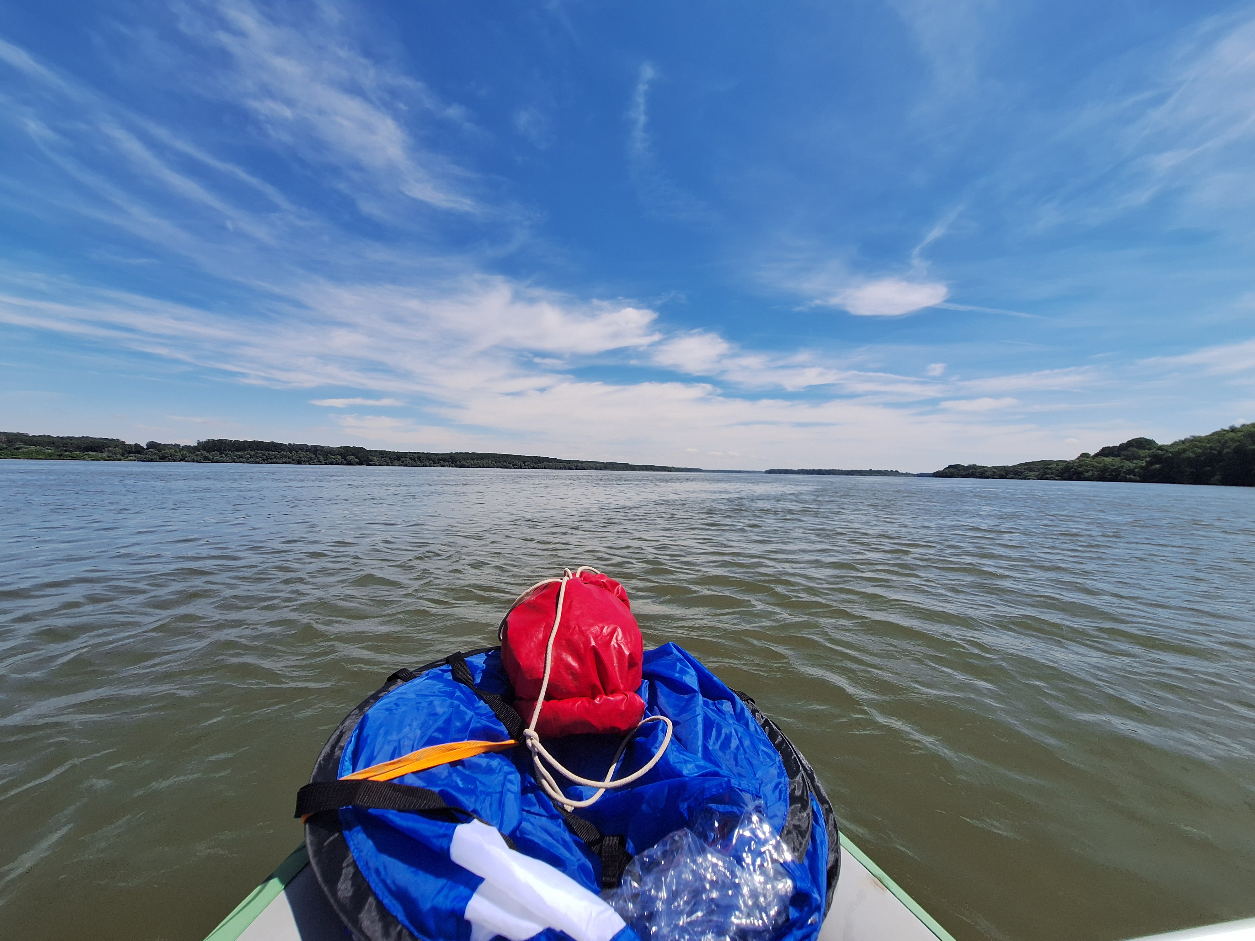 11 53 continuing kayaking after lunch in Ryahovo to Tutrakan beauty Danube River