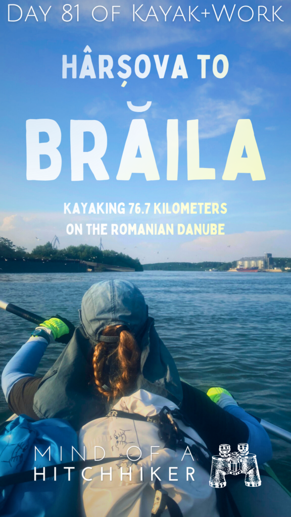 kayaking to Braila Danube River Harsova 76 kilometers kayak trip Romania