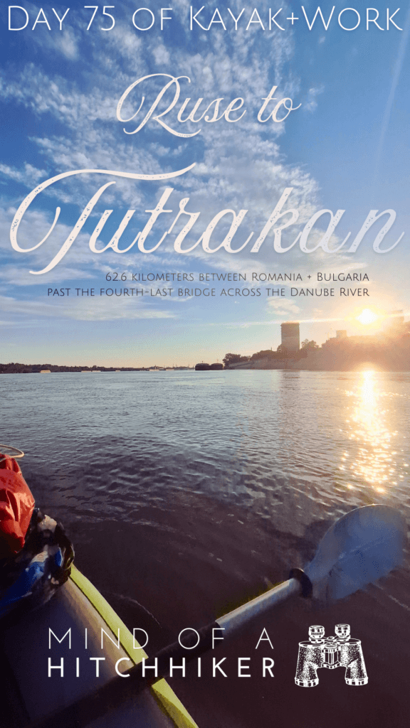 pin kayaking Ruse Bulgaria sunrise Giurgiu Romania