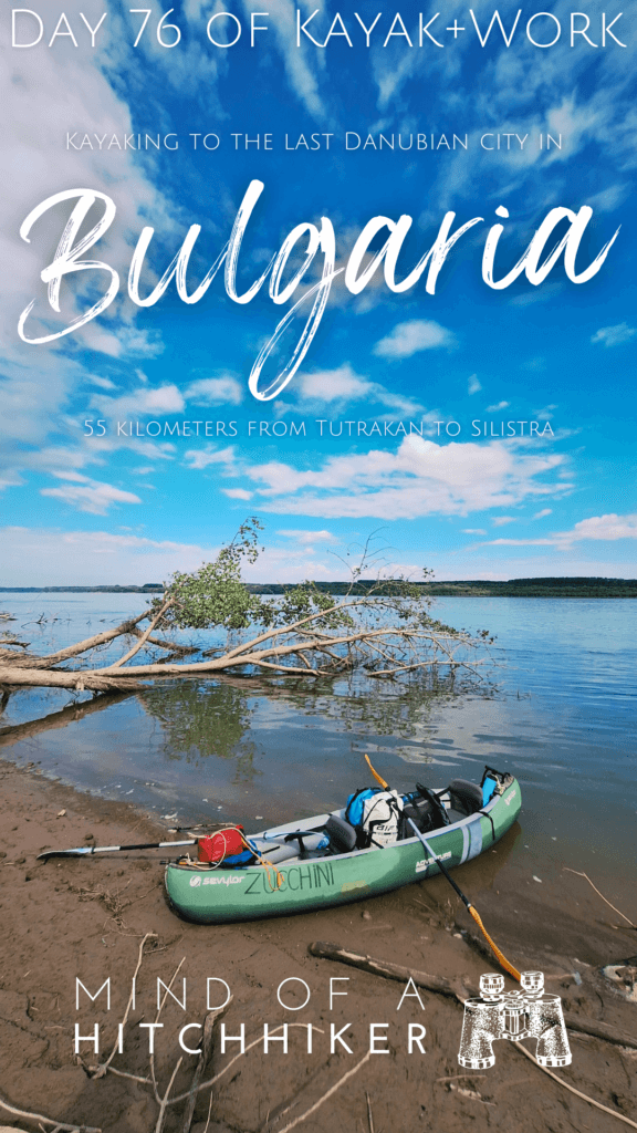 pin kayak trip day 76 river island Danube River Bulgaria Romania border area Balkan