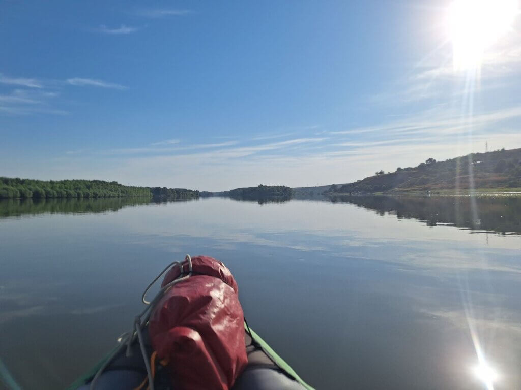 Seimeni Village Romania Danube river islands shipping lane kayaking weaving channels options choices