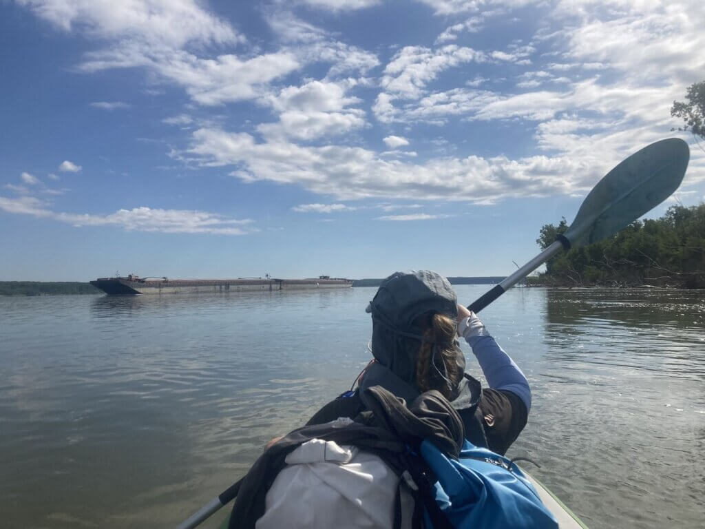 9 51 Iris Veldwijk kayaking Danube River Bulgaria Romania Tutrakan to Silistra