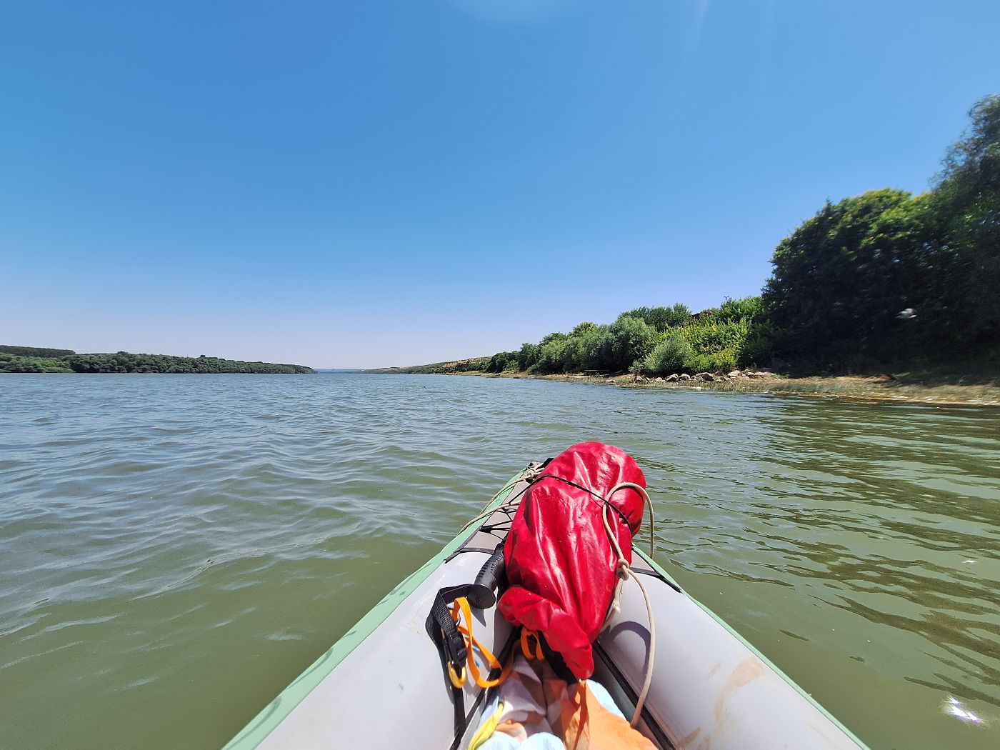 kayaking Ostrov Constanta commune Romania Danube River nightly stop self-guided kayak tour to the Black Sea
