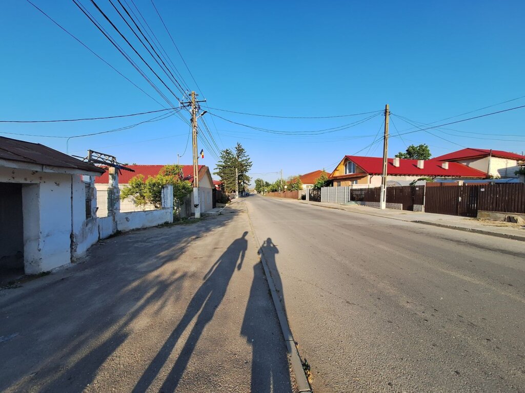 vibes of Ostrov Constanta Romania sunset walk through the village to the accommodation Danube river travel