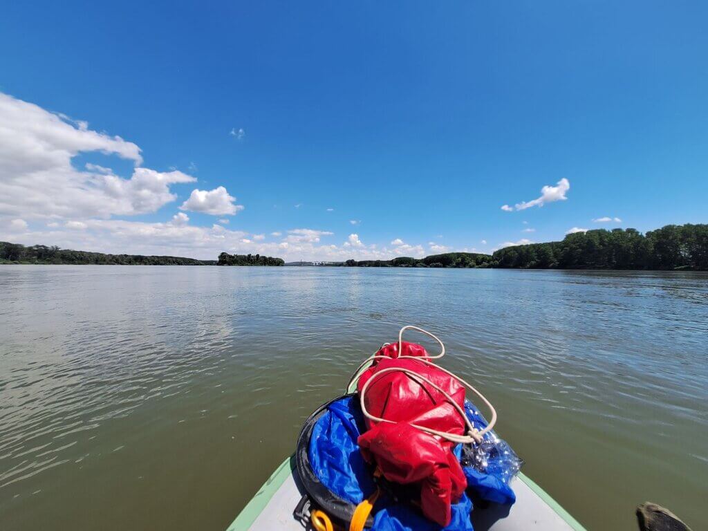 14 12 kayak trip day 76 Tutrakan to Silistra arrival port river Bulgaria kayaking last city