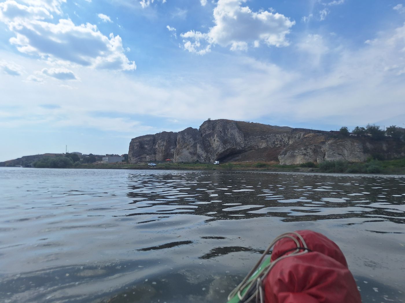 cliffs of Harsova Romania Danube River Cetatea Carsium fortress Roman Era Moesia ruins archaelogy