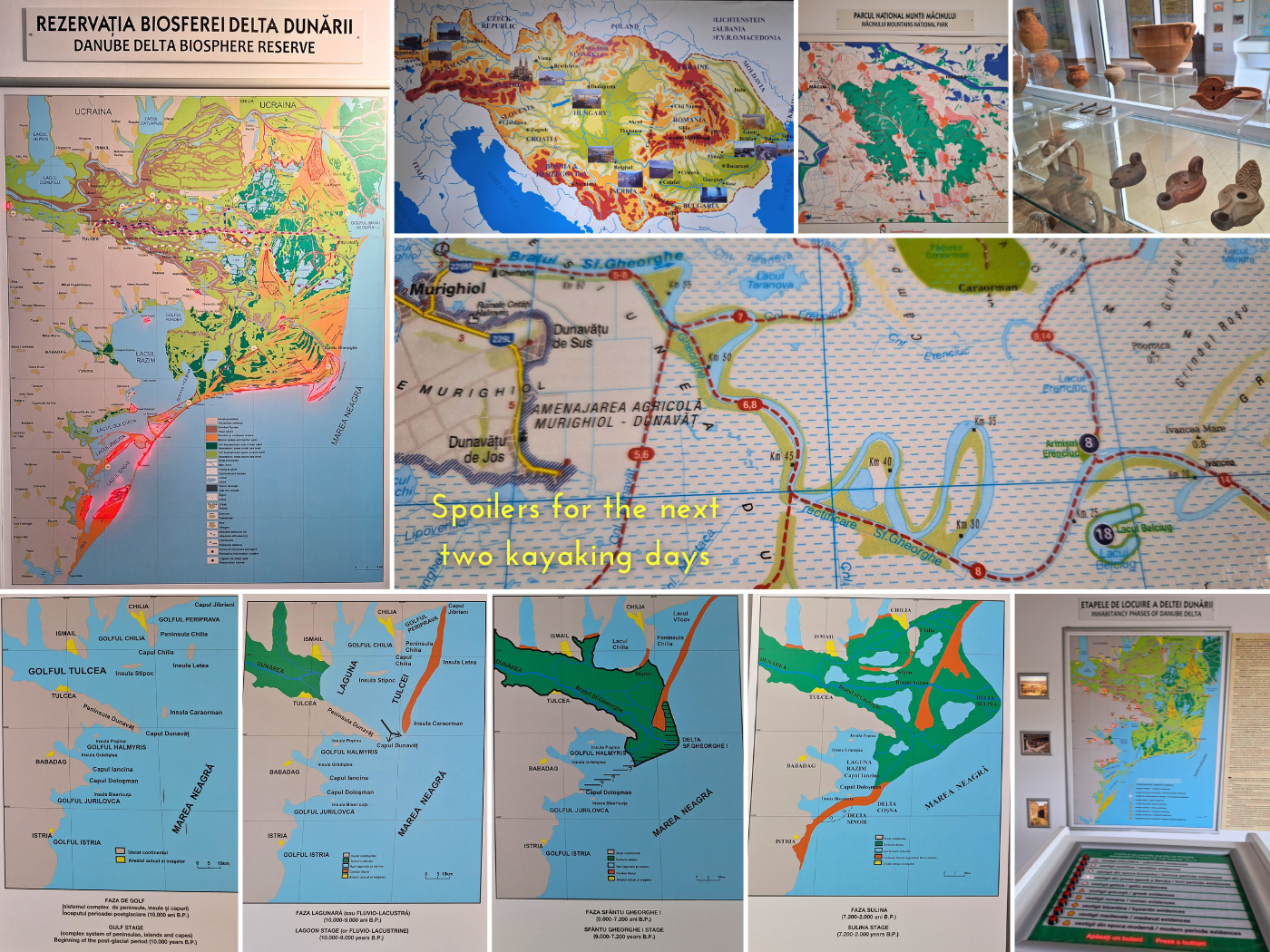 3 august Tulcea Museum Danube Delta formation displays Macin Mountains Romania Ukraine Snake Island Black Sea