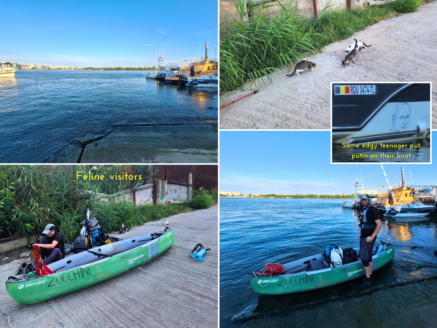 kayak trip day 85 launch spot Tulcea kayaking to Murighiol Romania Danube River Sfantu Gheorghe Branch