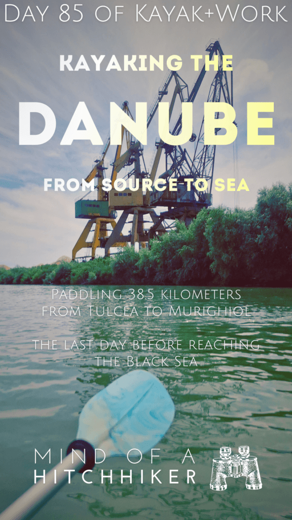 Danube River kayak trip source to Black Sea Danube Delta Romania Mahmudia port kayaking trip