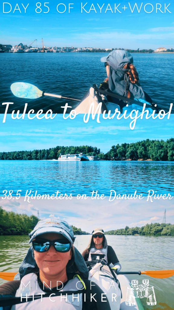 kayaking the Danube Delta to the Black Sea Romania Sfantu Gheorghe Branch Mahmudia port ferry Iris Veldwijk