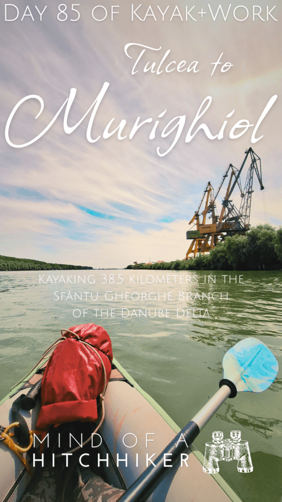 kayaking the Danube Delta to the Black Sea Romania Sfantu Gheorghe Branch Mahmudia port ferry